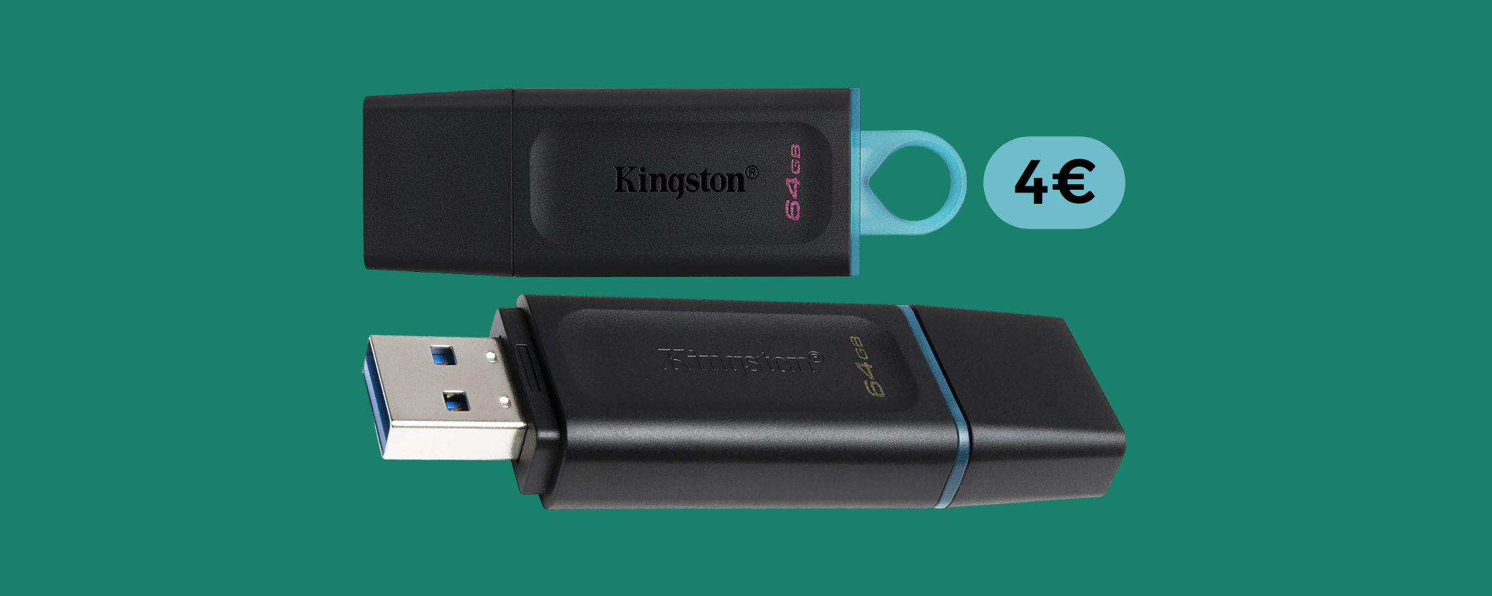 Chiavetta USB 64GB al prezzo più basso di sempre: già tua con soli 4€ Chiavetta USB 64GB al prezzo più basso di sempre: già tua con soli 4€