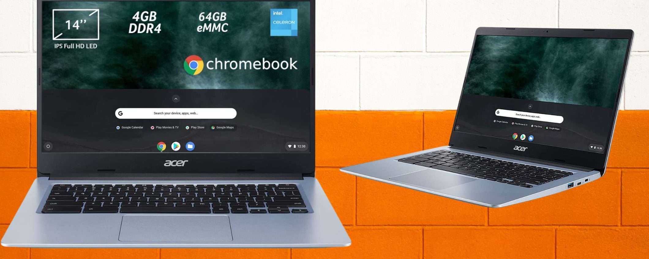 Chromebook Acer a 199€: Amazon POLVERIZZA il prezzo, svuota magazzino (-40%)