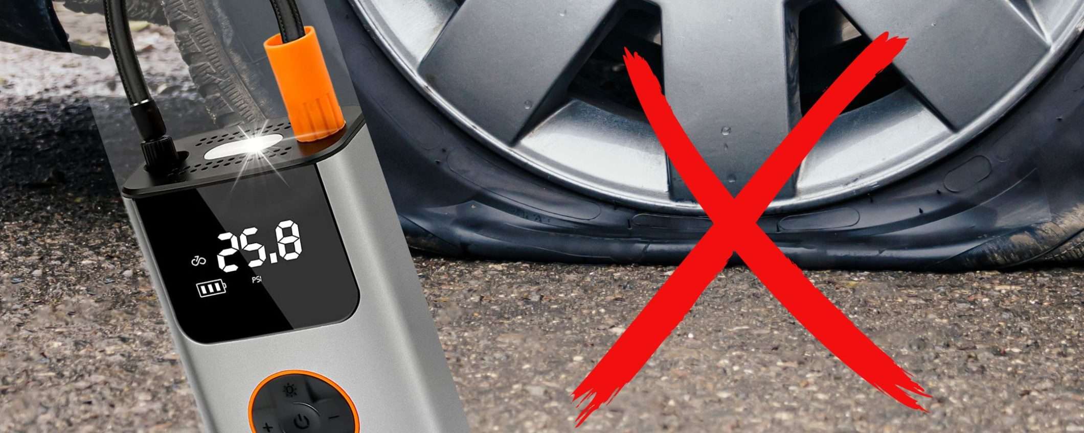 Gomme dell'auto sgonfie ADDIO: 32€ per questo potentissimo compressore wireless Gomme dell'auto sgonfie ADDIO: 32€ per questo potentissimo compressore wireless