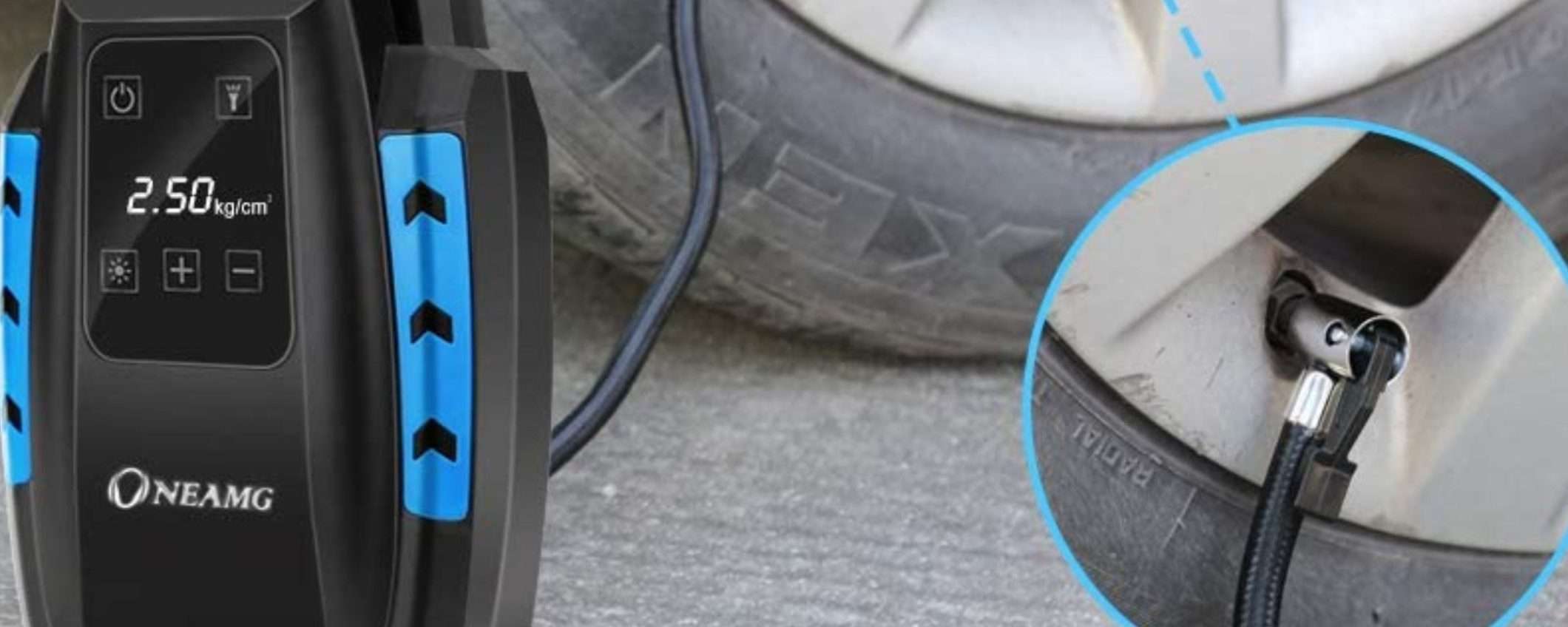 Spettacolare compressore portatile a prezzo SGONFISSIMO su Amazon (29€) Spettacolare compressore portatile a prezzo SGONFISSIMO su Amazon (29€)