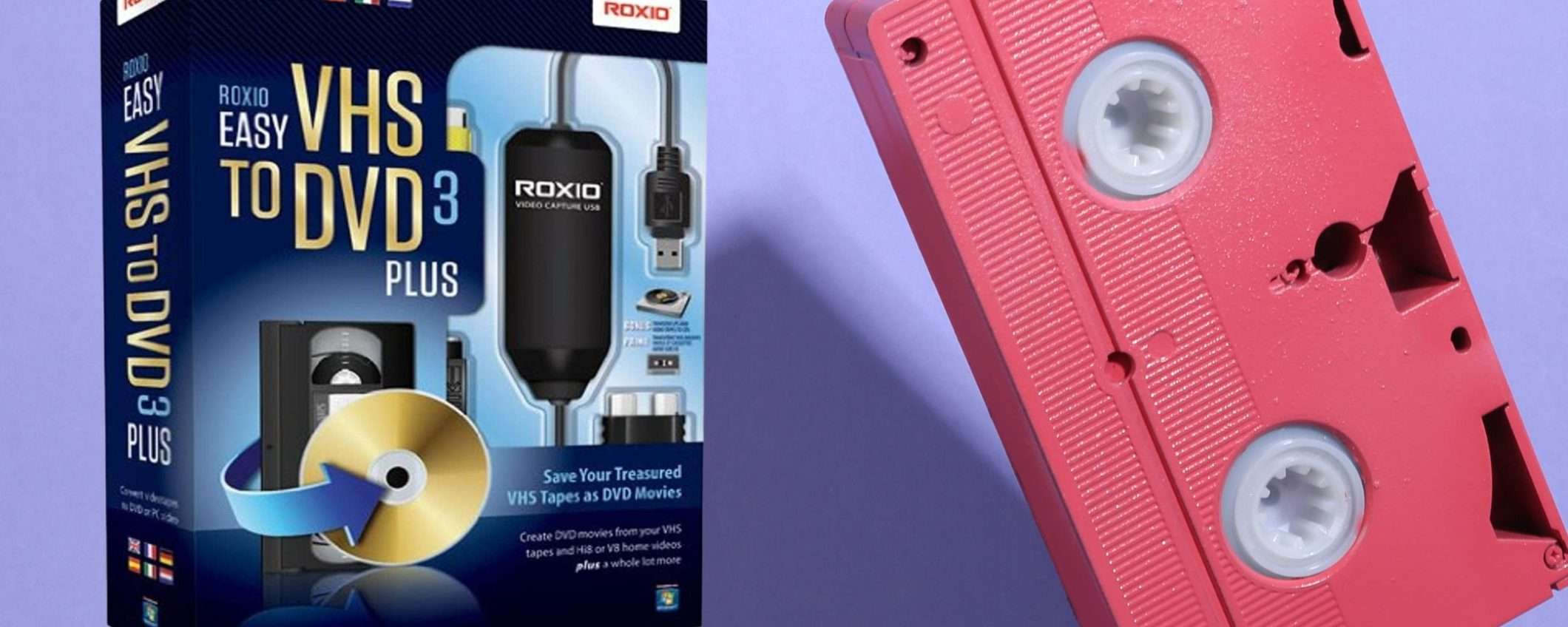 VHS in digitale in modo PROFESSIONALE: kit per la conversione a prezzo WOW VHS in digitale in modo PROFESSIONALE: kit per la conversione a prezzo WOW