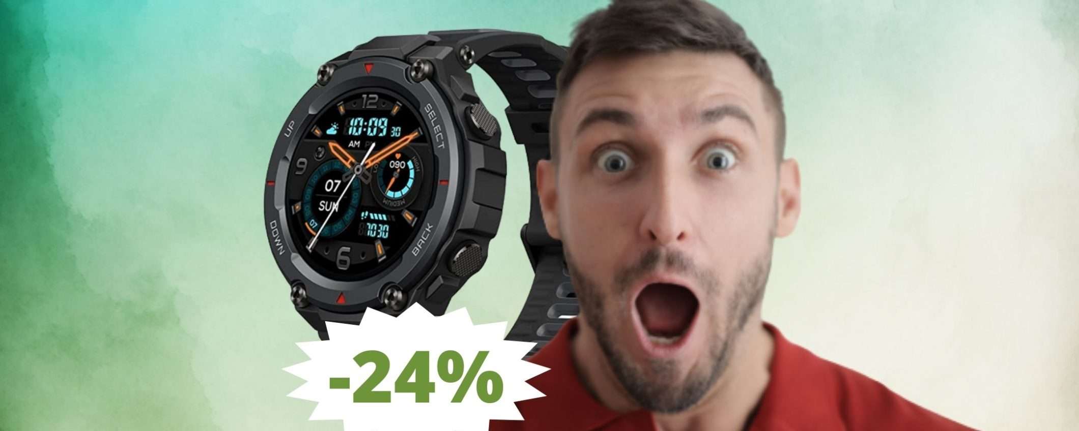 Amazfit T-Rex Pro: lo smartwatch definitivo a questo prezzo ridicolo Amazfit T-Rex Pro: lo smartwatch definitivo a questo prezzo ridicolo