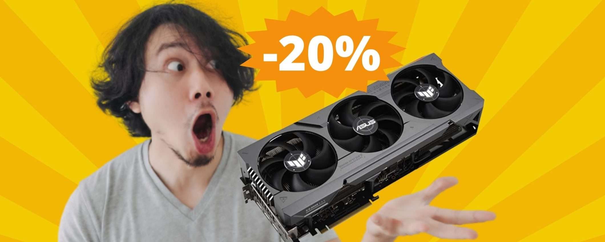 ASUS NVIDIA RTX 4090: già in super sconto su Amazon ASUS NVIDIA RTX 4090: già in super sconto su Amazon