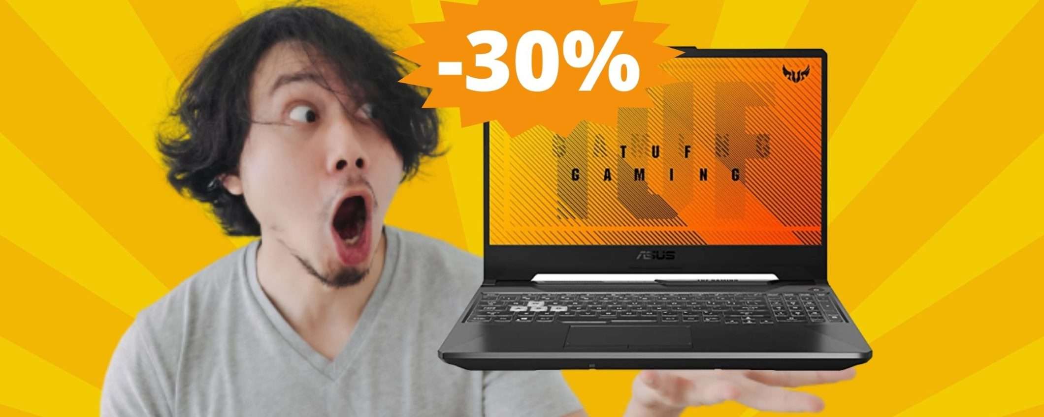 ASUS TUF F15: difficile trovare PC da gaming migliore a questo prezzo ASUS TUF F15: difficile trovare PC da gaming migliore a questo prezzo