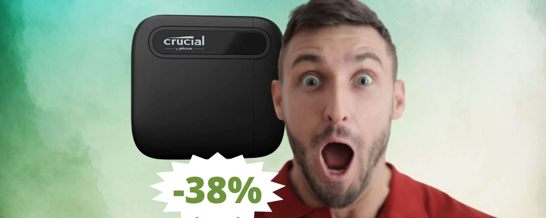 SSD Crucial X6 da 1TB: potenza e capacità Ottimali a un prezzo irresistibile SSD Crucial X6 da 1TB: potenza e capacità Ottimali a un prezzo irresistibile