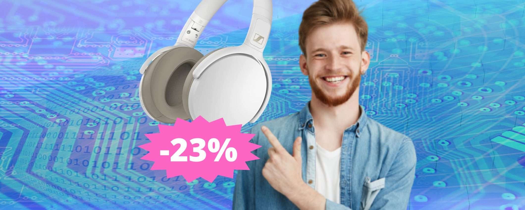 Cuffie Sennheiser HD 350BT: suono Incredibile e qualità eccellente (-23%) Cuffie Sennheiser HD 350BT: suono Incredibile e qualità eccellente (-23%)