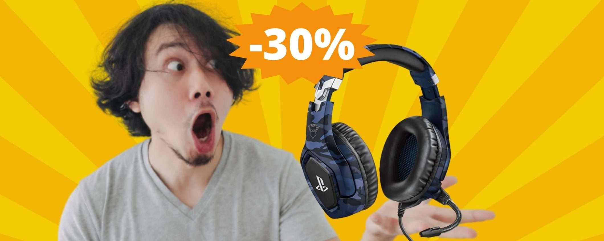 Trust Gaming GXT 488: le cuffie definitive, in super sconto Trust Gaming GXT 488: le cuffie definitive, in super sconto
