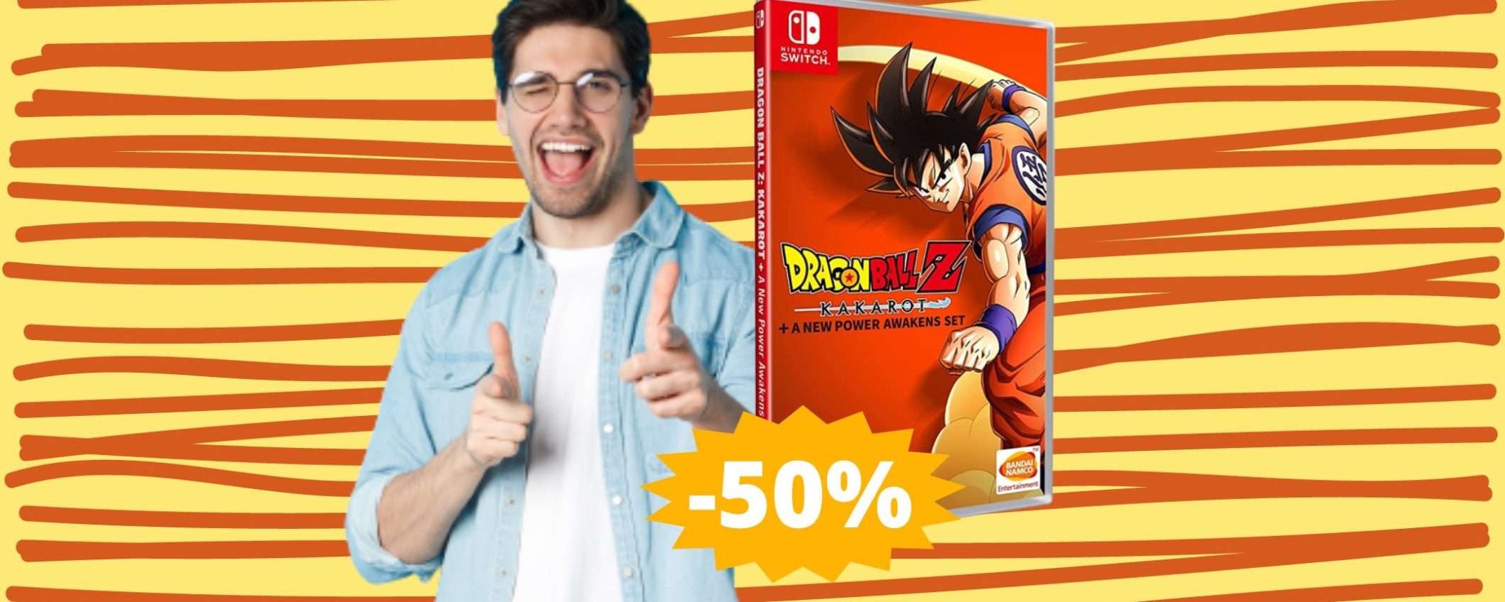 Dragon Ball Z Kakarot: sconto FOLLE del metà prezzo su Amazon Dragon Ball Z Kakarot: sconto FOLLE del metà prezzo su Amazon