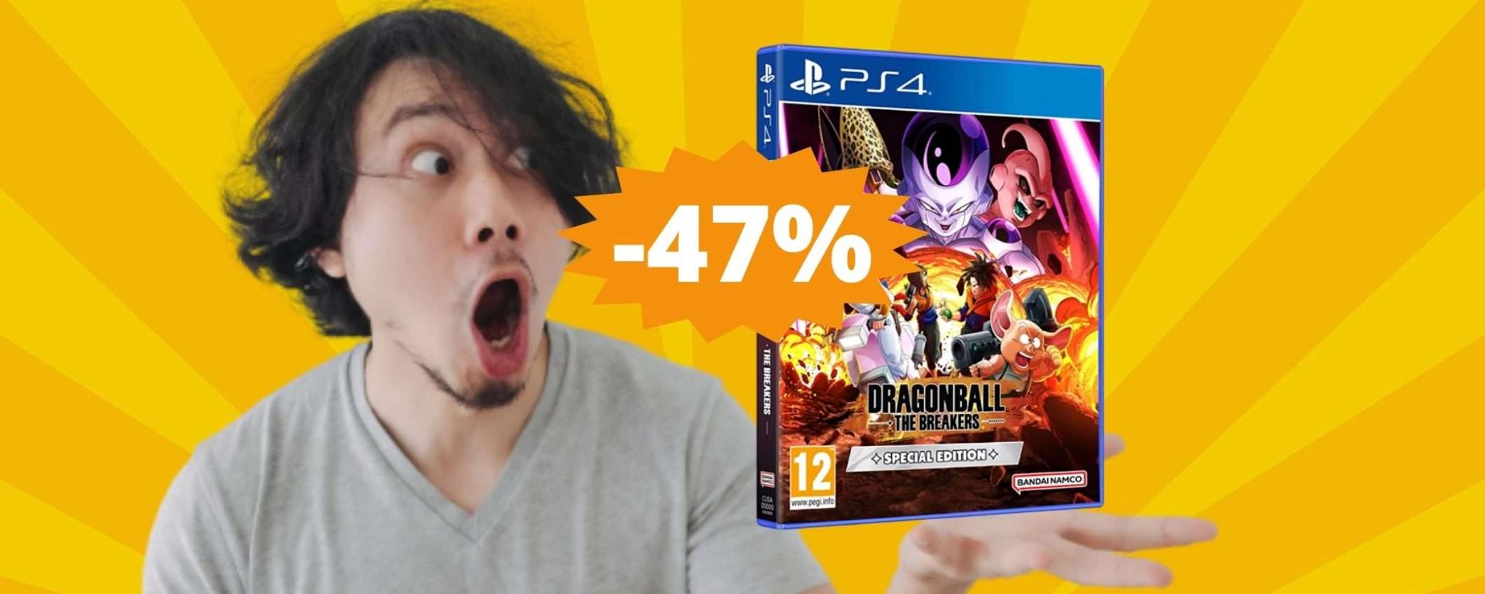 Dragon Ball The Breakers PS4: sconto FOLLE su Amazon Dragon Ball The Breakers PS4: sconto FOLLE su Amazon