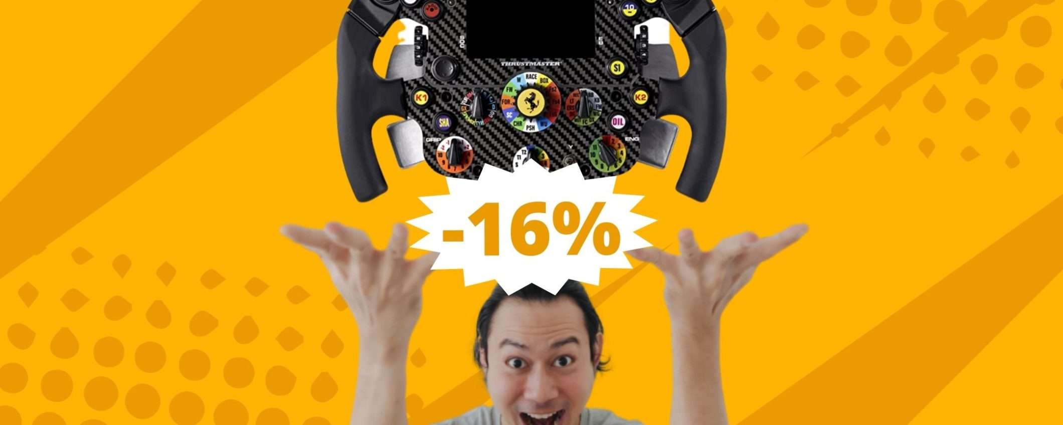Thrustmaster Formula Wheel: per i piloti di formula 1 (-16%) Thrustmaster Formula Wheel: per i piloti di formula 1 (-16%)