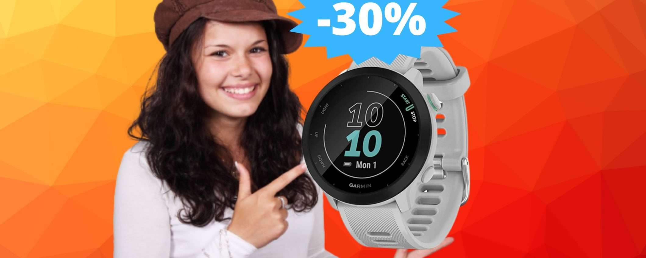 Garmin Forerunner 55: super sconto per lo smartwatch sportivo Garmin Forerunner 55: super sconto per lo smartwatch sportivo