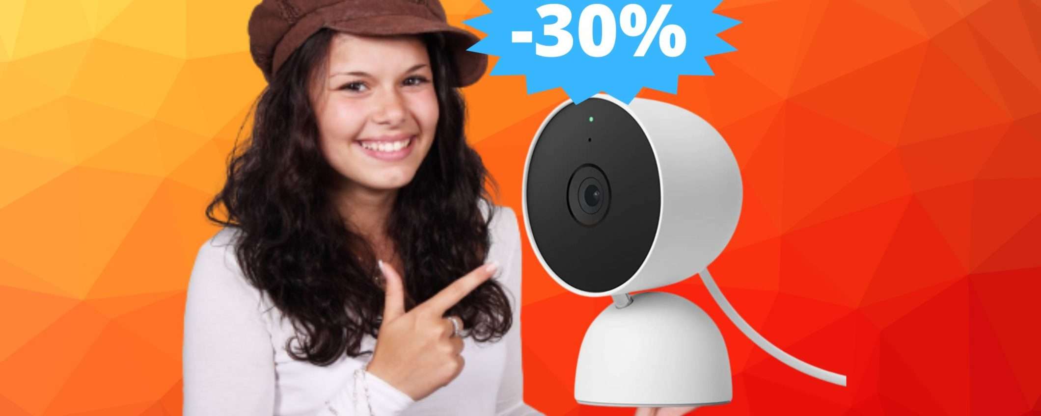 Google Nest Cam: super sconto del 30% su Amazon Google Nest Cam: super sconto del 30% su Amazon