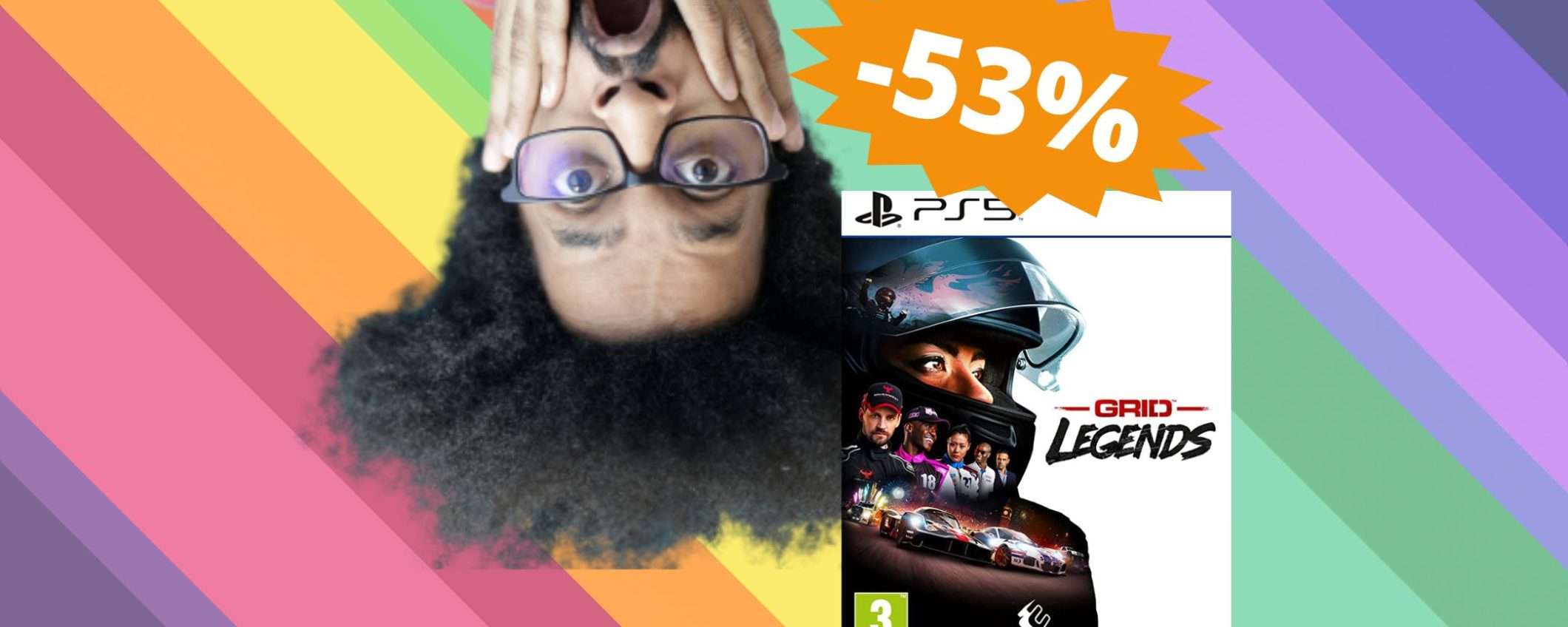 Grid Legends PS5: motori e adrenalina in MEGA sconto Grid Legends PS5: motori e adrenalina in MEGA sconto