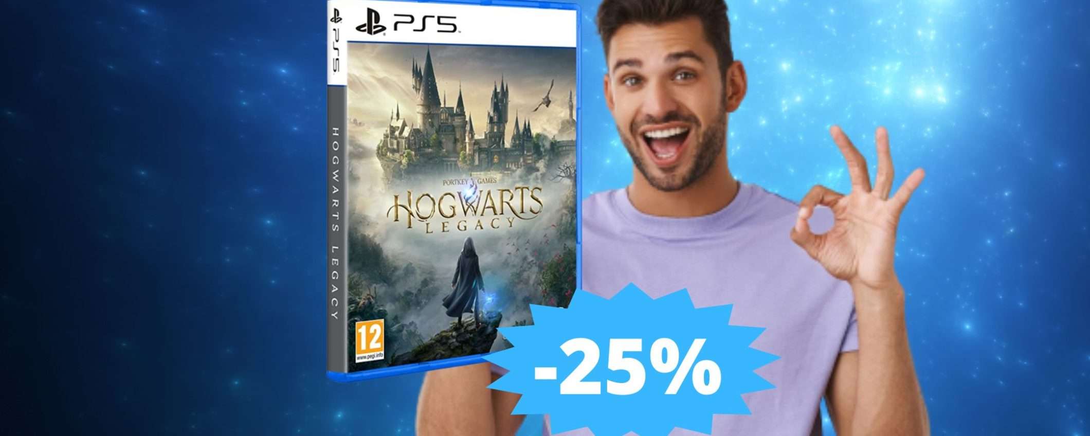 Hogwarts Legacy PS5: vivi l'avventura magica in sconto su Amazon Hogwarts Legacy PS5: vivi l'avventura magica in sconto su Amazon