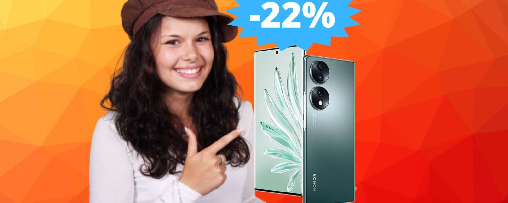 Honor 70: bello, potente e in sconto su Amazon Honor 70: bello, potente e in sconto su Amazon
