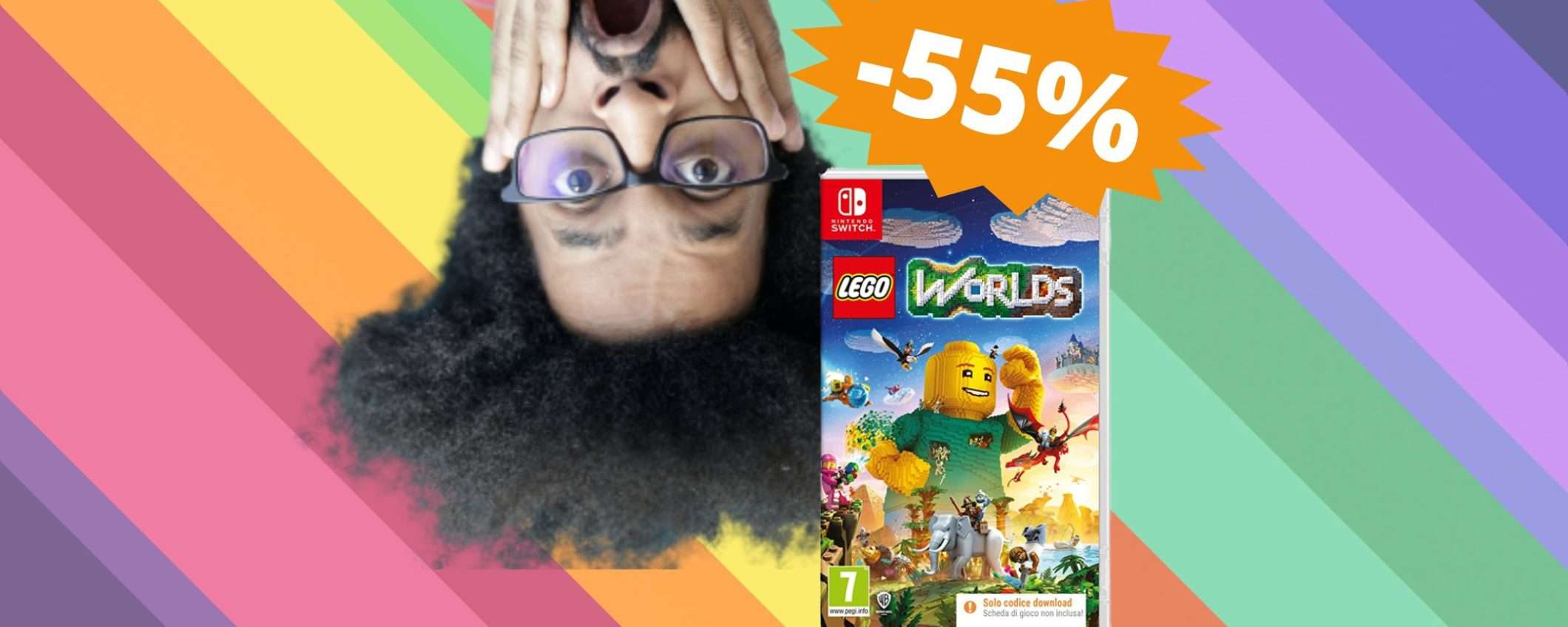 Lego Worlds: un'avventura unica per Nintendo, in MEGA sconto Lego Worlds: un'avventura unica per Nintendo, in MEGA sconto