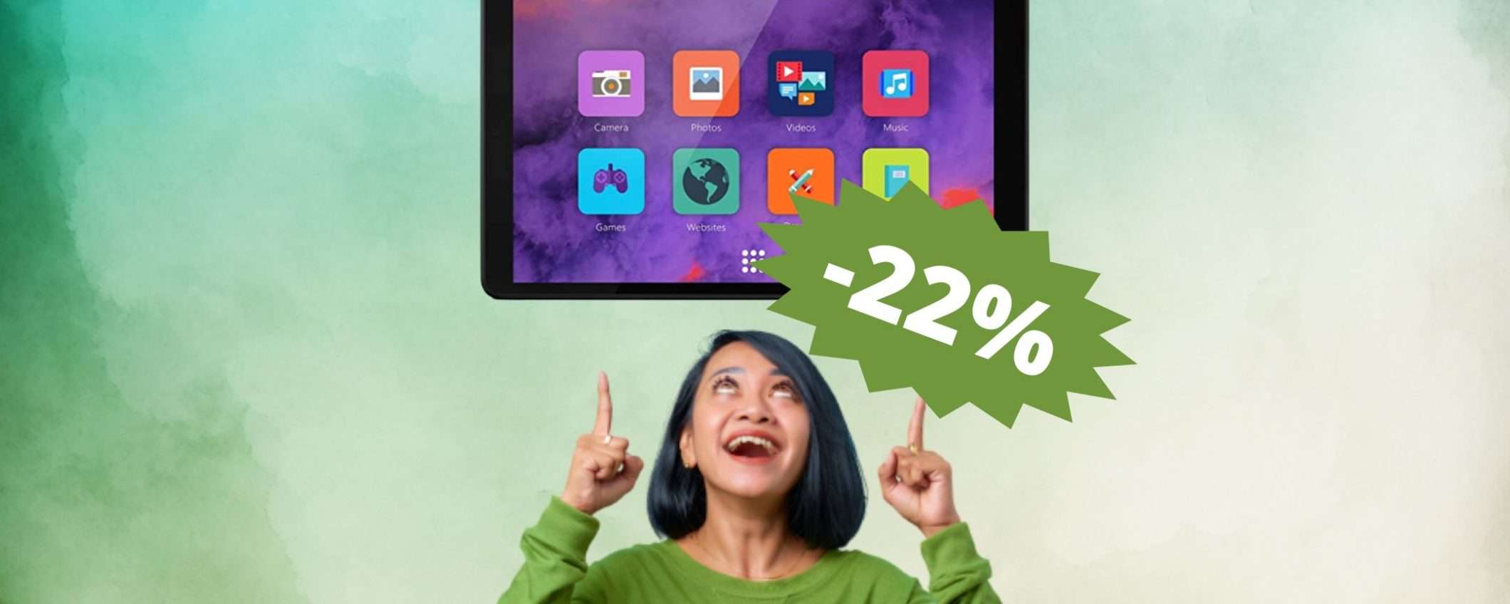Lenovo M8: il tablet essenziale di qualità per tutte le tasche (-14%) Lenovo M8: il tablet essenziale di qualità per tutte le tasche (-14%)