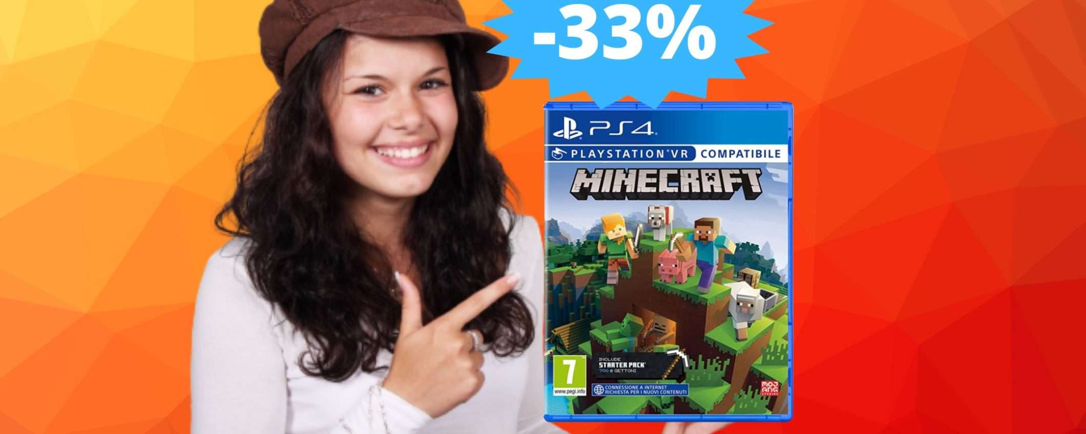 Minecraft PS4: ottimo sconto per uno dei giochi più amati di sempre Minecraft PS4: ottimo sconto per uno dei giochi più amati di sempre