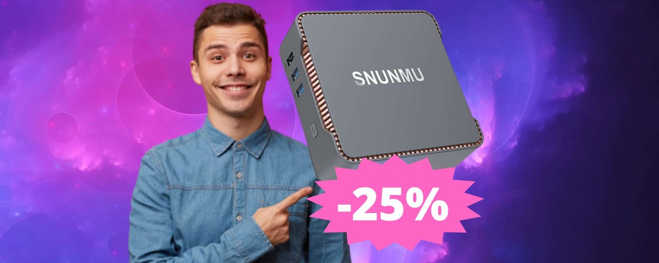 Il mini PC che stavi cercando, oggi a meno di 100 euro Il mini PC che stavi cercando, oggi a meno di 100 euro
