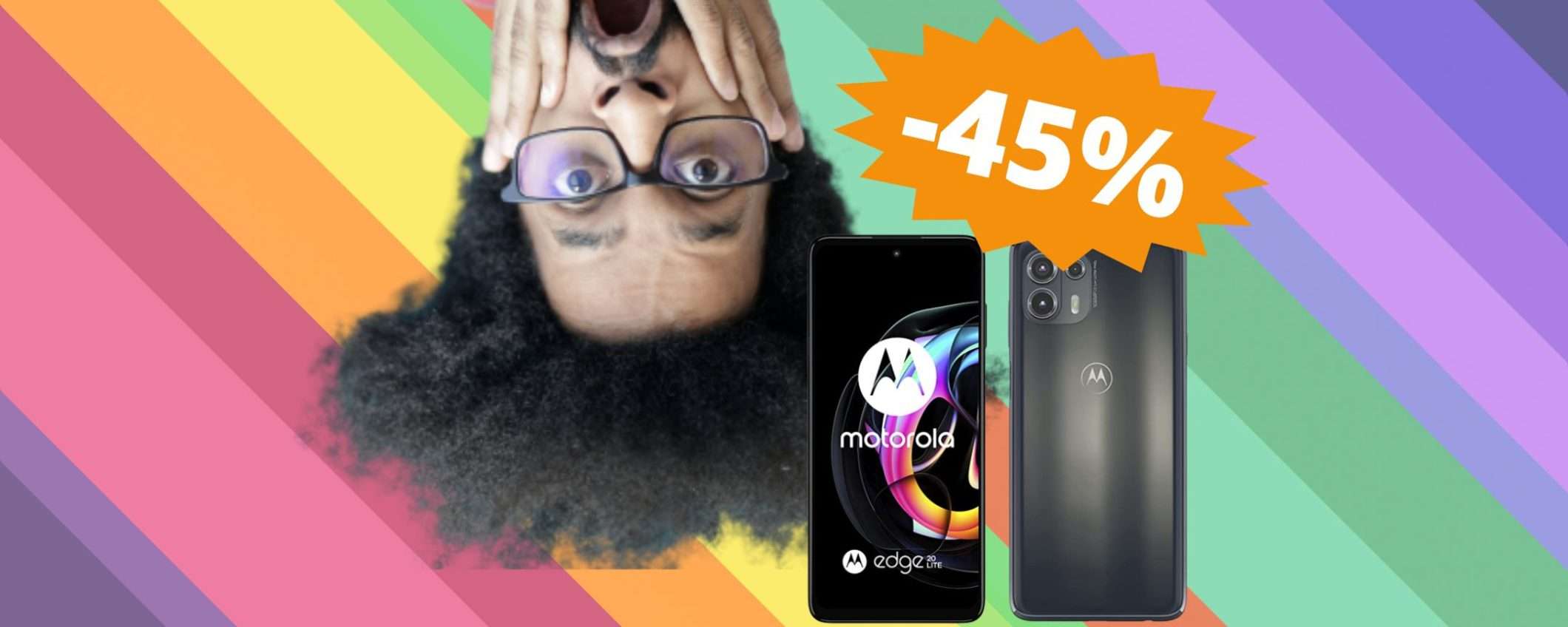 Motorola Edge 20 Lite: un'affare da prendere al volo a questo prezzo Motorola Edge 20 Lite: un'affare da prendere al volo a questo prezzo