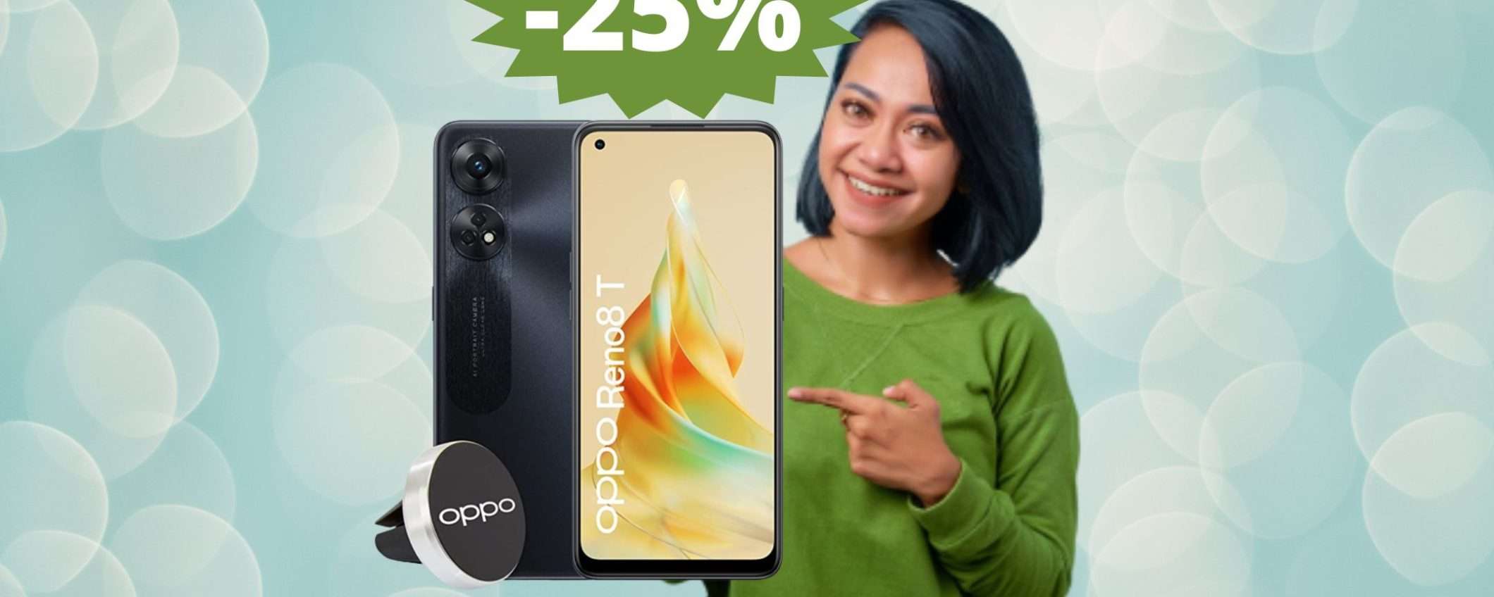 OPPO Reno8 T: esclusiva Amazon in super sconto OPPO Reno8 T: esclusiva Amazon in super sconto