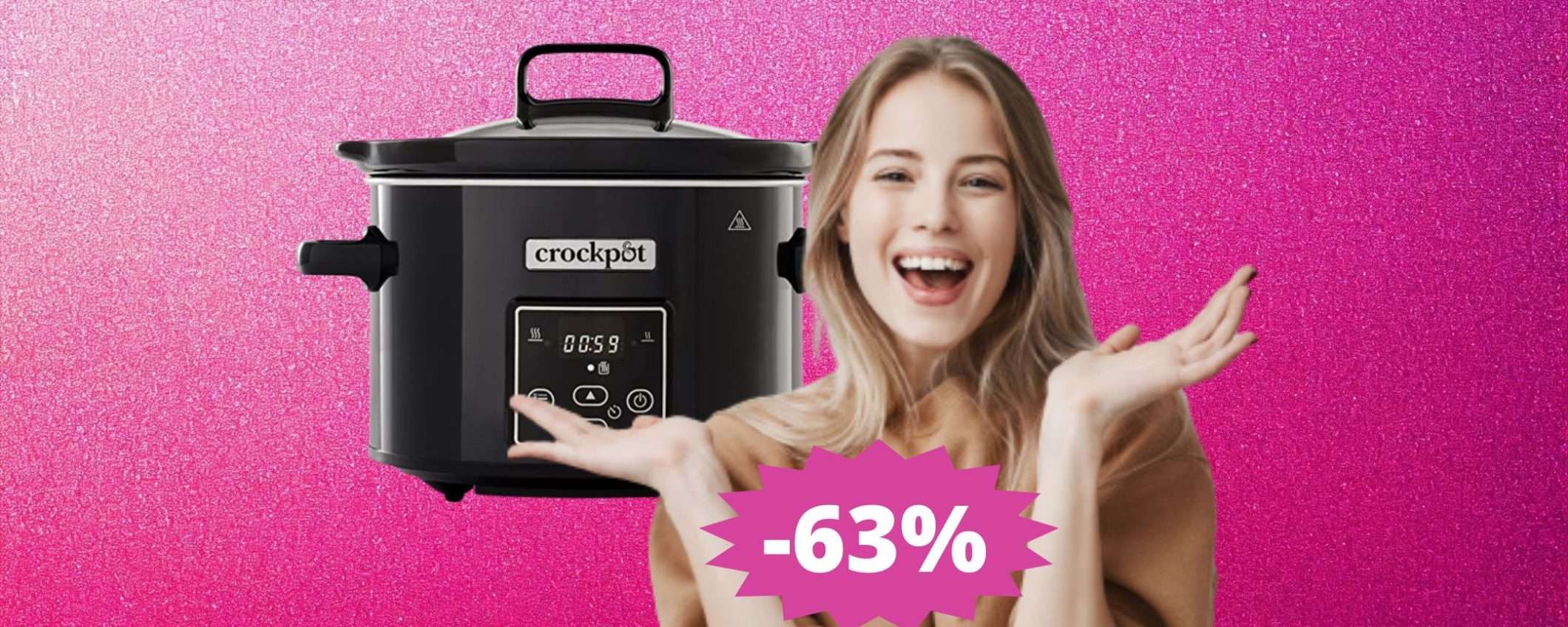 Pentola Elettrica Crock-Pot: alta qualità in SUPER sconto su Amazon Pentola Elettrica Crock-Pot: alta qualità in SUPER sconto su Amazon