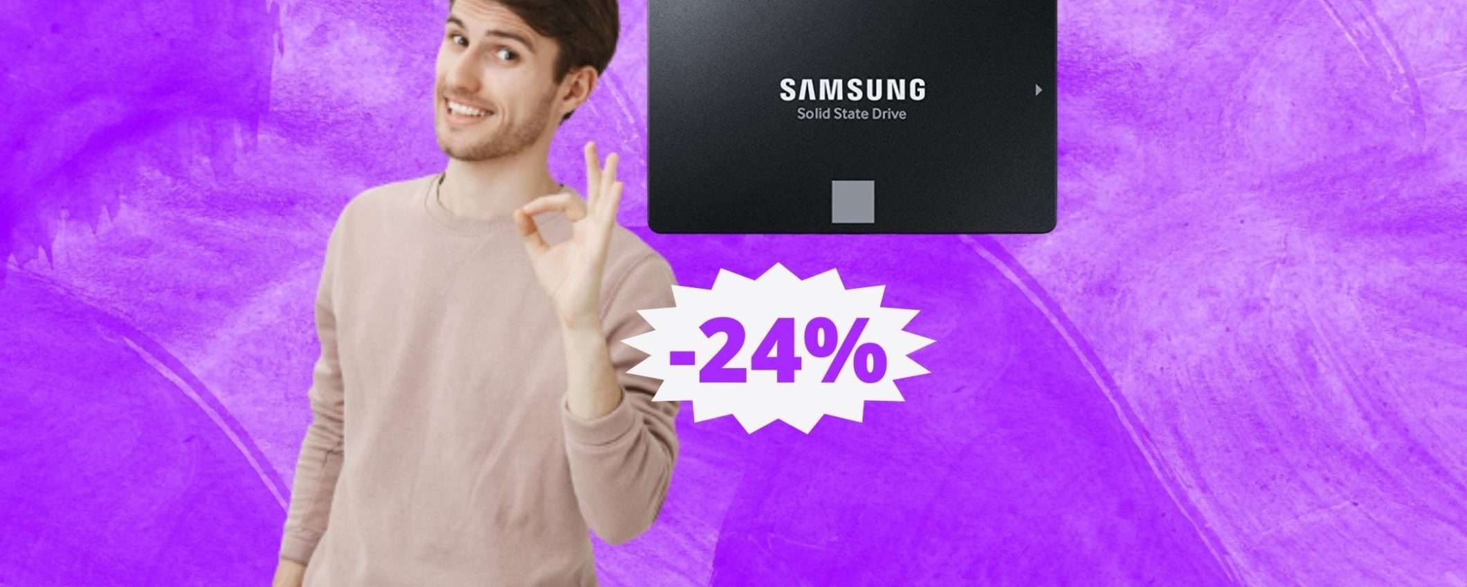 SSD interno Samsung 870 EVO: velocità, affidabilità e super sconto SSD interno Samsung 870 EVO: velocità, affidabilità e super sconto