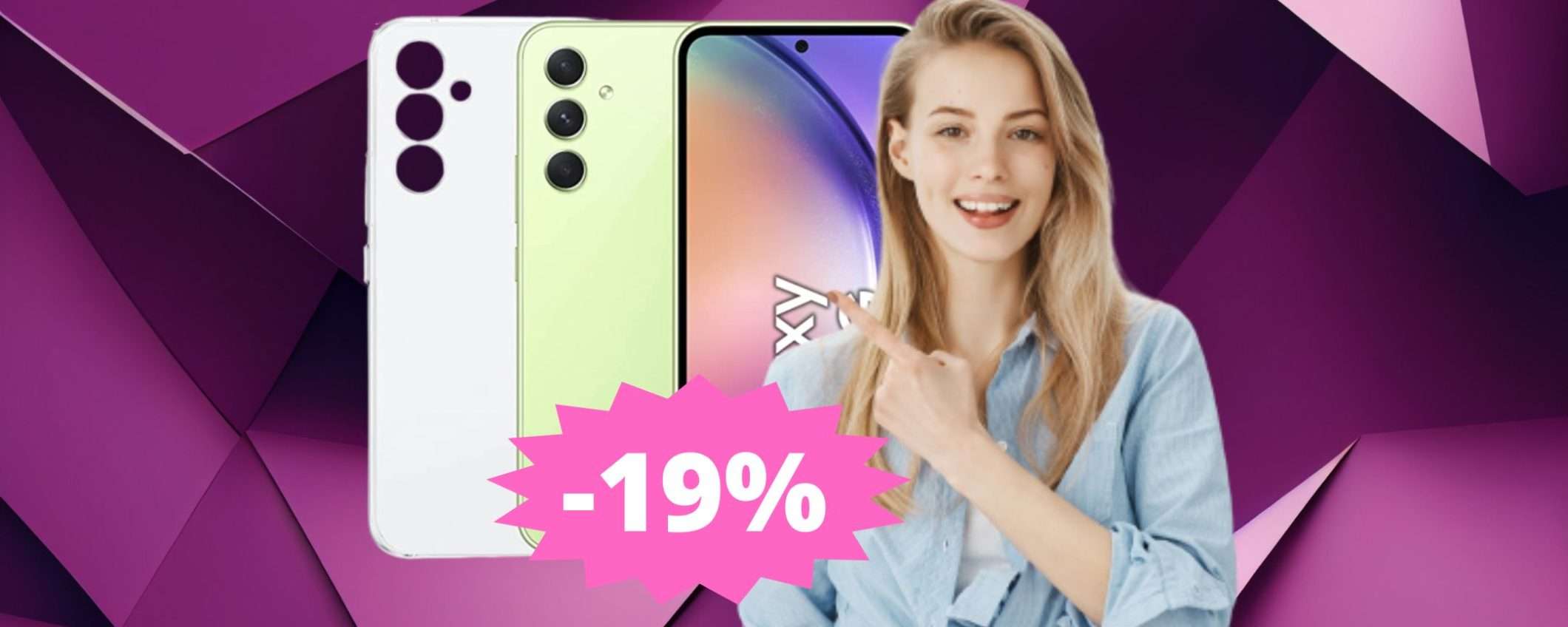 Samsung Galaxy A54: il medio gamma di ultima generazione in sconto Samsung Galaxy A54: il medio gamma di ultima generazione in sconto