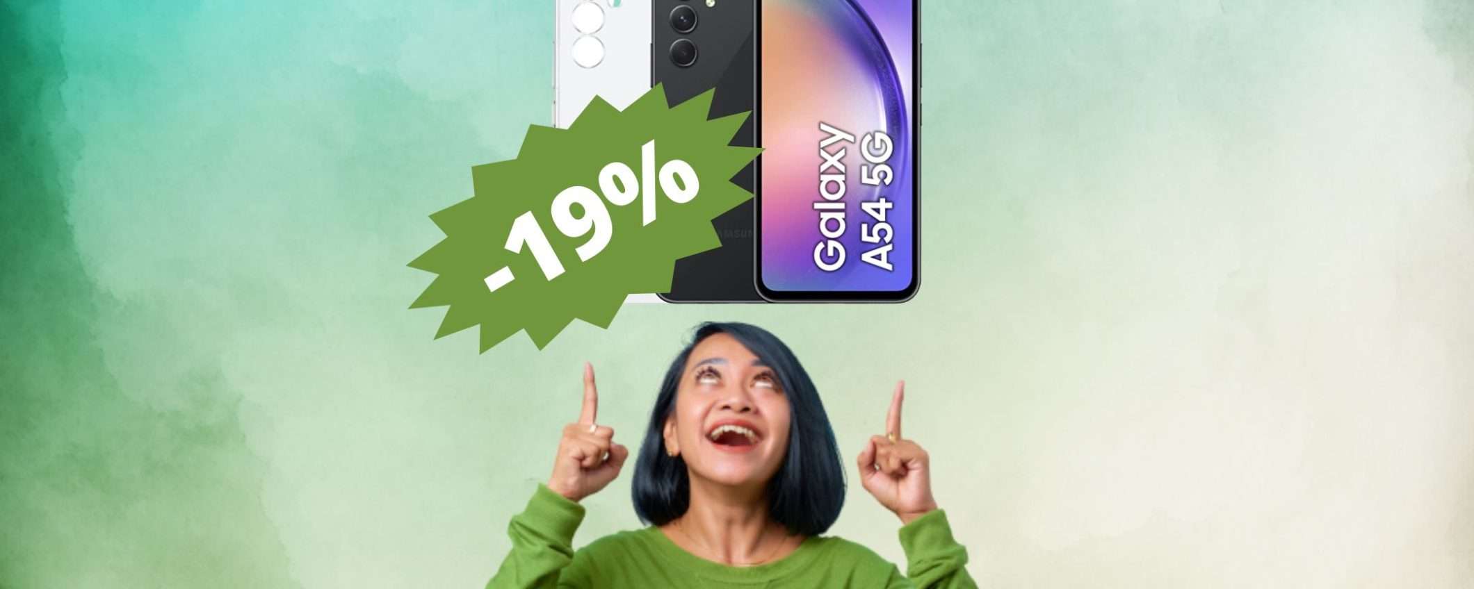 Samsung Galaxy A54: il medio gamma più venduto, ad un prezzo speciale Samsung Galaxy A54: il medio gamma più venduto, ad un prezzo speciale