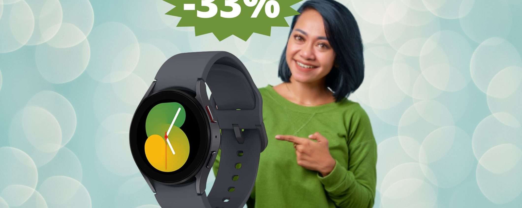 Samsung Galaxy Watch5: qualità premium ad un prezzo speciale Samsung Galaxy Watch5: qualità premium ad un prezzo speciale