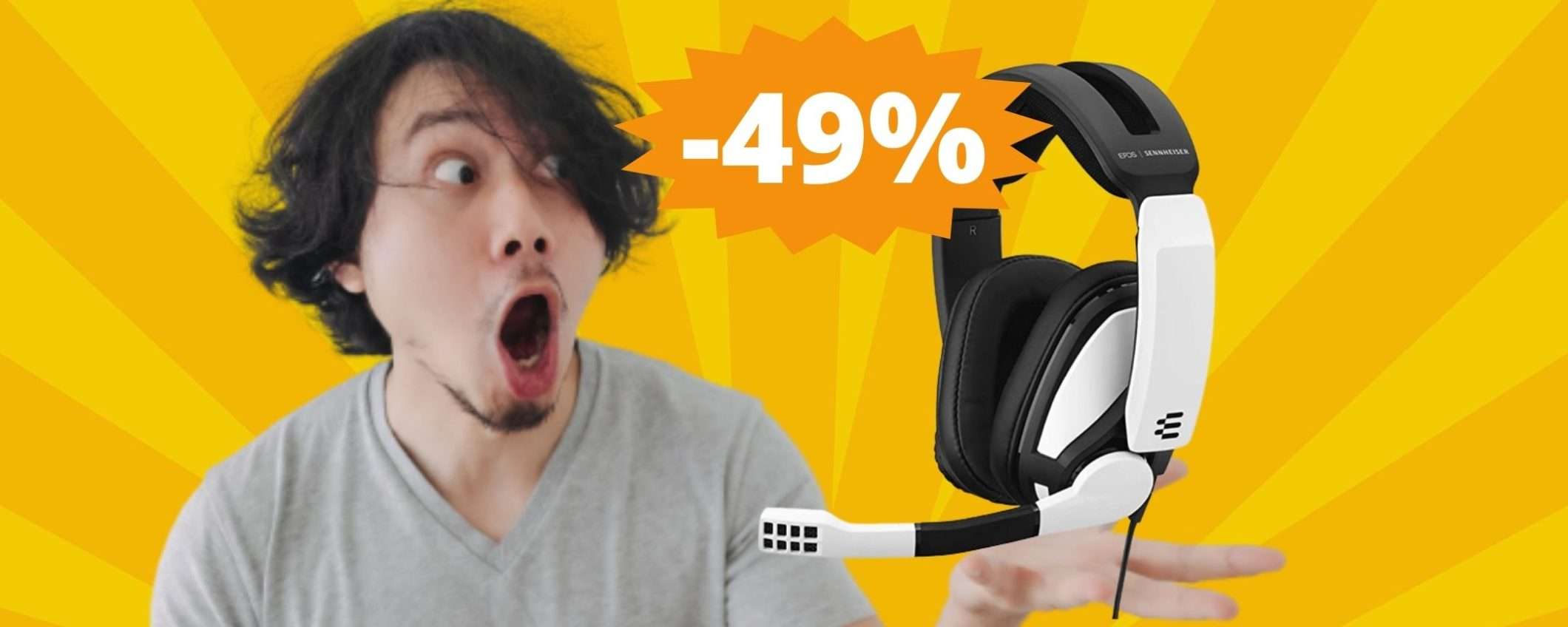 Sennheiser EPOS: cuffie da gaming premium, ad un prezzo ridicolo Sennheiser EPOS: cuffie da gaming premium, ad un prezzo ridicolo