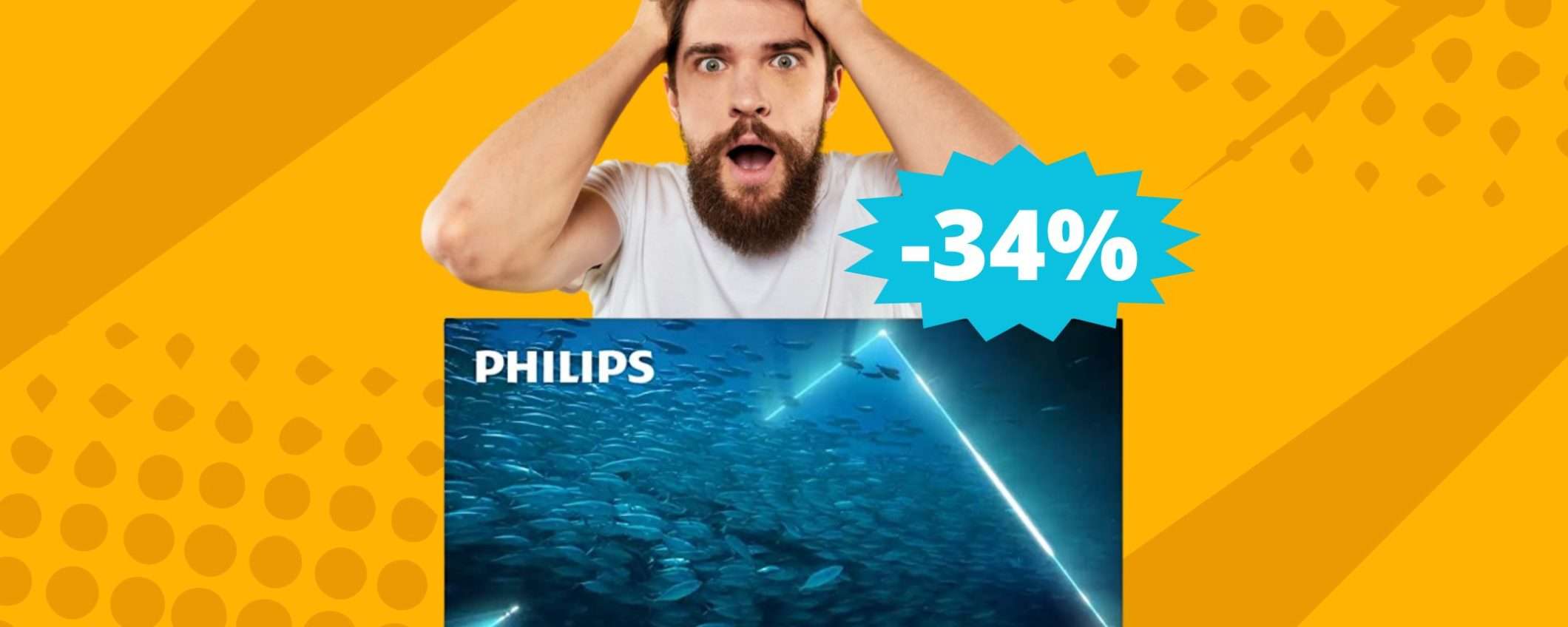 Smart TV Philips OLED: un'occasione da prendere al volo Smart TV Philips OLED: un'occasione da prendere al volo
