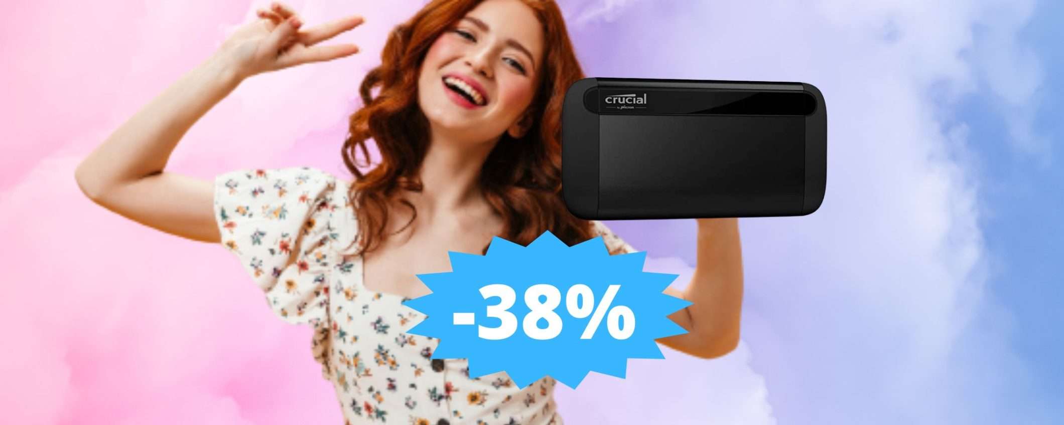 SSD Crucial X8 da 1 TB: velocità incredibili e resistenza senza compromessi SSD Crucial X8 da 1 TB: velocità incredibili e resistenza senza compromessi