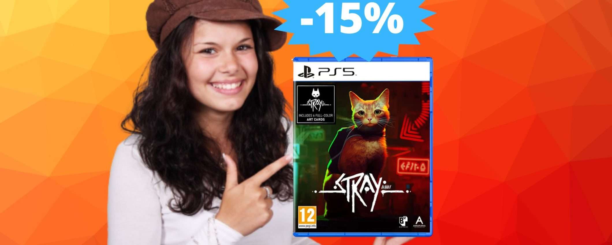 Stray PS5: il gioco rivoluzionario che non sapevi di volere (-15%) Stray PS5: il gioco rivoluzionario che non sapevi di volere (-15%)