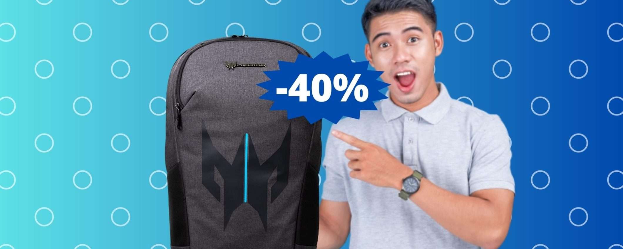 Zaino Predator: indispensabile per il tuo notebook da gaming (-40%) Zaino Predator: indispensabile per il tuo notebook da gaming (-40%)