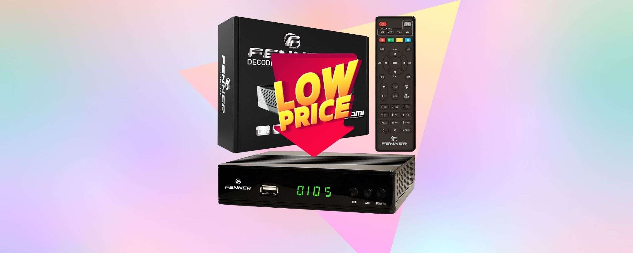 Decoder HD con configurazione AUTOMATICA: prezzo MINUSCOLO Decoder HD con configurazione AUTOMATICA: prezzo MINUSCOLO