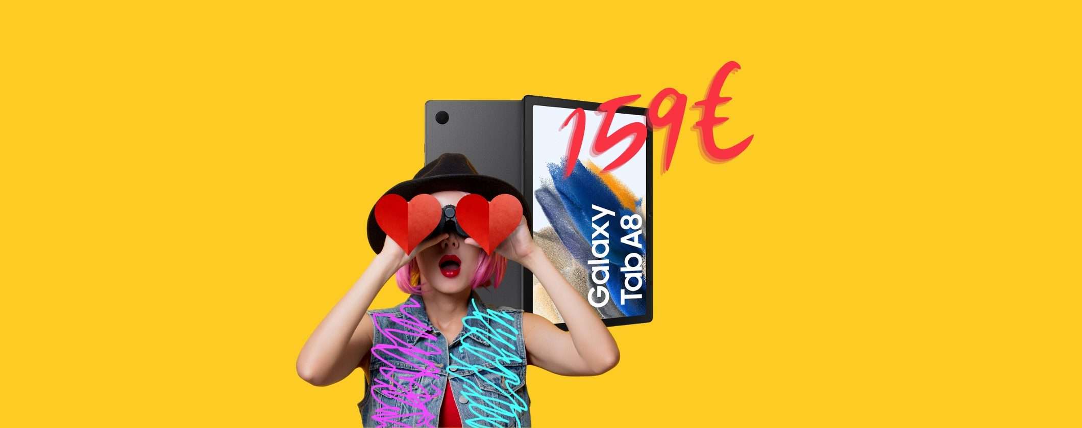 L'eccellente Samsung Galaxy Tab A8 a 159€ Solo Online su Unieuro L'eccellente Samsung Galaxy Tab A8 a 159€ Solo Online su Unieuro