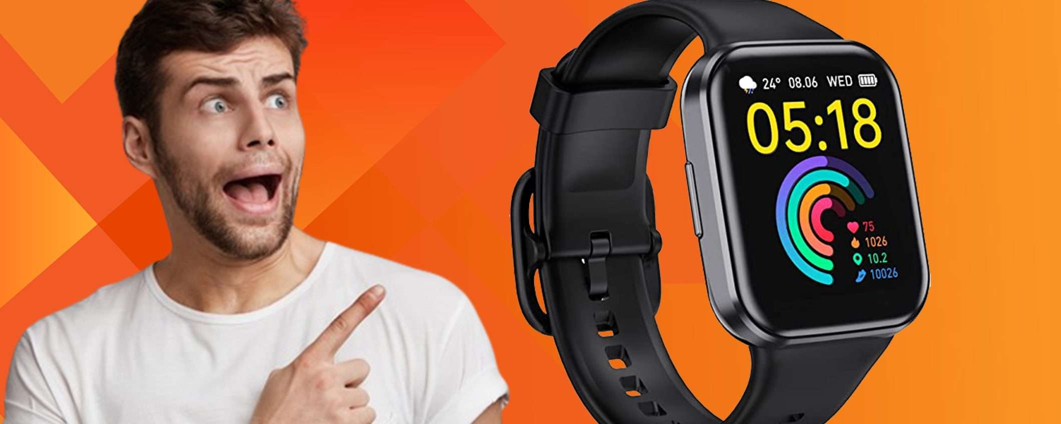 Eccezionale smartwatch con IP67 da 1,69 Eccezionale smartwatch con IP67 da 1,69