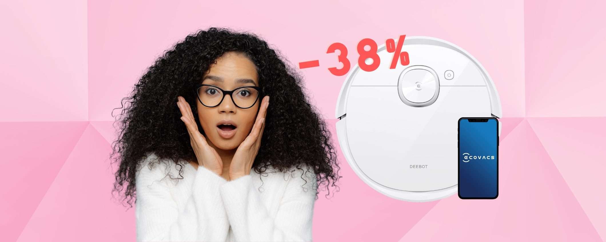 Ecovacs Debot T9: il super robot che aspira e lava è in OFFERTA al 38% Ecovacs Debot T9: il super robot che aspira e lava è in OFFERTA al 38%
