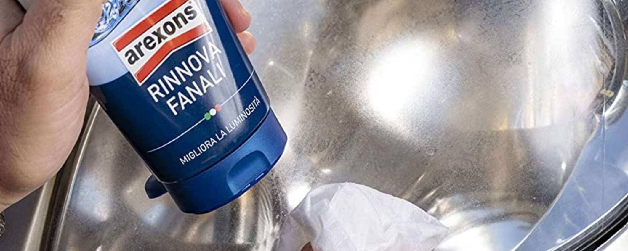 Fanali dell'auto opachi? La GENIALATA da 5€ per risolvere subito (sconto 42%) Fanali dell'auto opachi? La GENIALATA da 5€ per risolvere subito (sconto 42%)