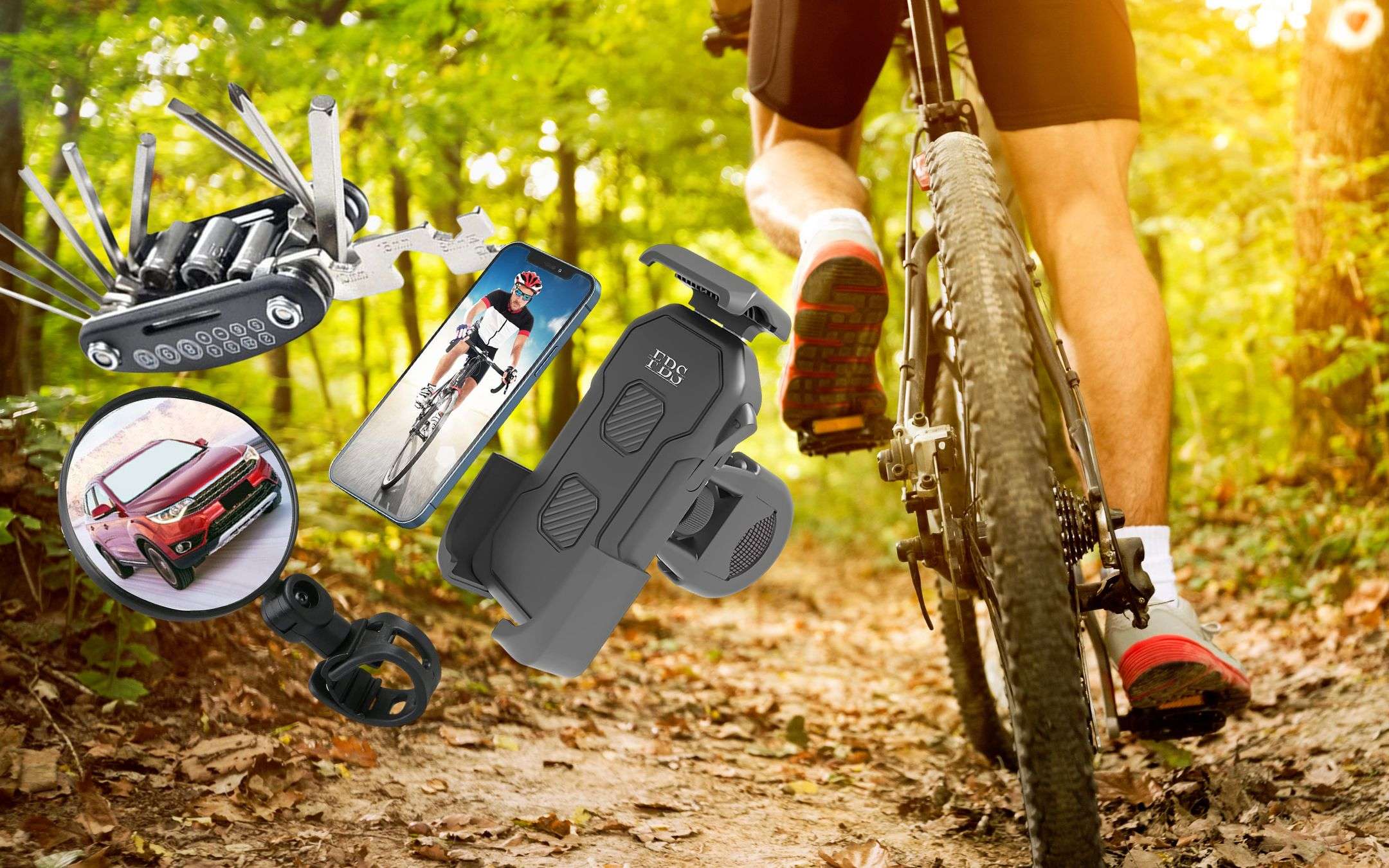 Multiutensile Da Bicicletta 20 In 1 | Portachiavi Compatto | In Acciaio Inox | Per MTB E Escursionismo - Foto 4