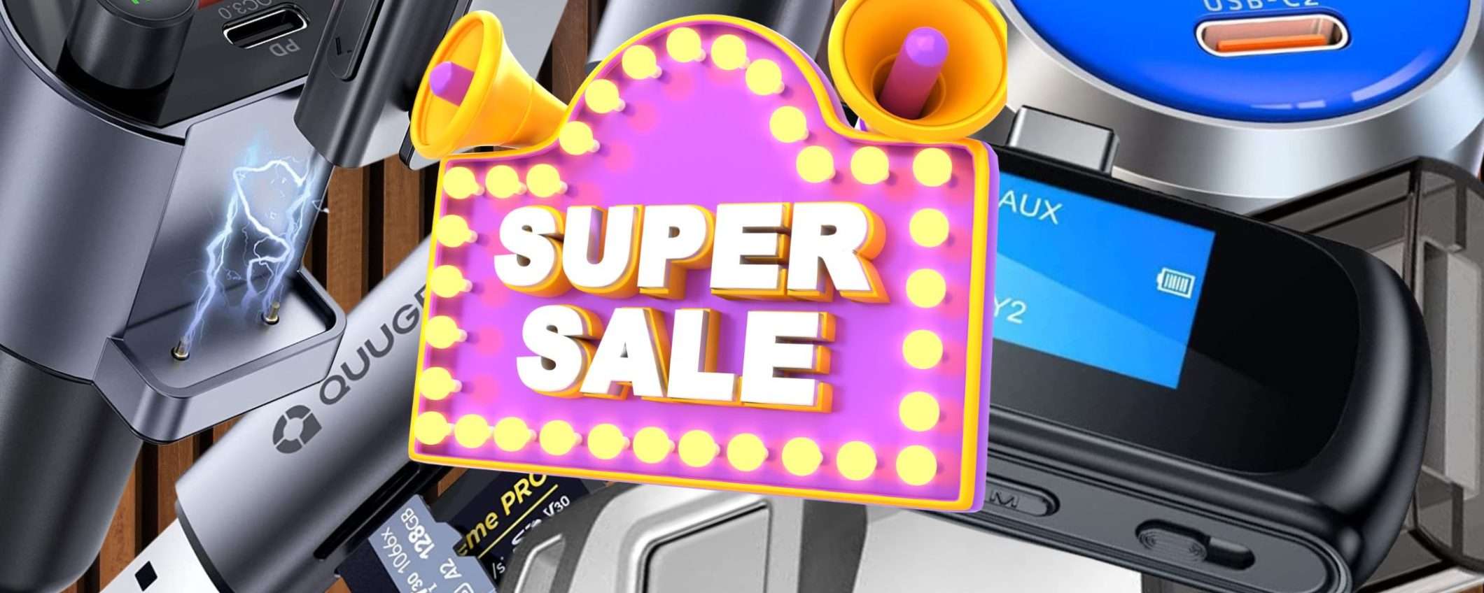 Gadget tech STREPITOSI da 9€ a 20€: Amazon sta svuotando il magazzino Gadget tech STREPITOSI da 9€ a 20€: Amazon sta svuotando il magazzino
