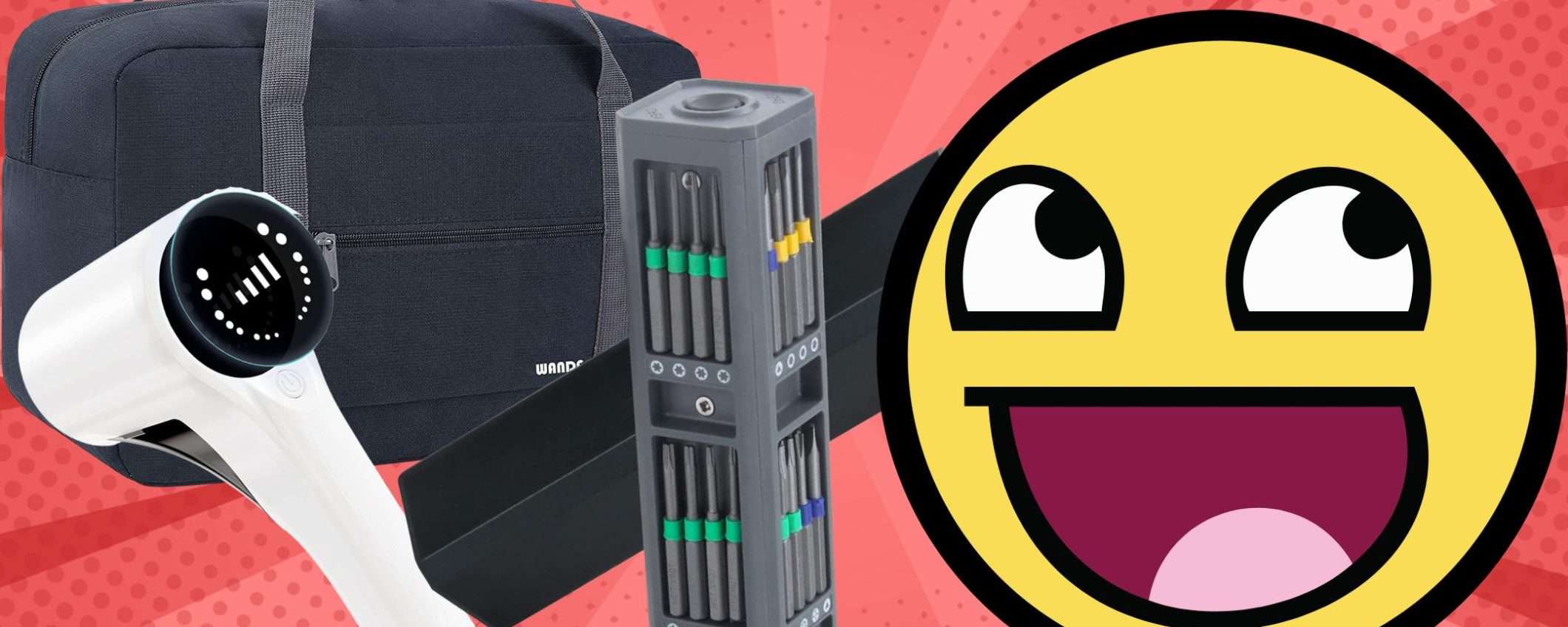 Questi 5 gadget a meno di 20€ ti facilitano la vita: uno SPETTACOLO (Amazon) Questi 5 gadget a meno di 20€ ti facilitano la vita: uno SPETTACOLO (Amazon)