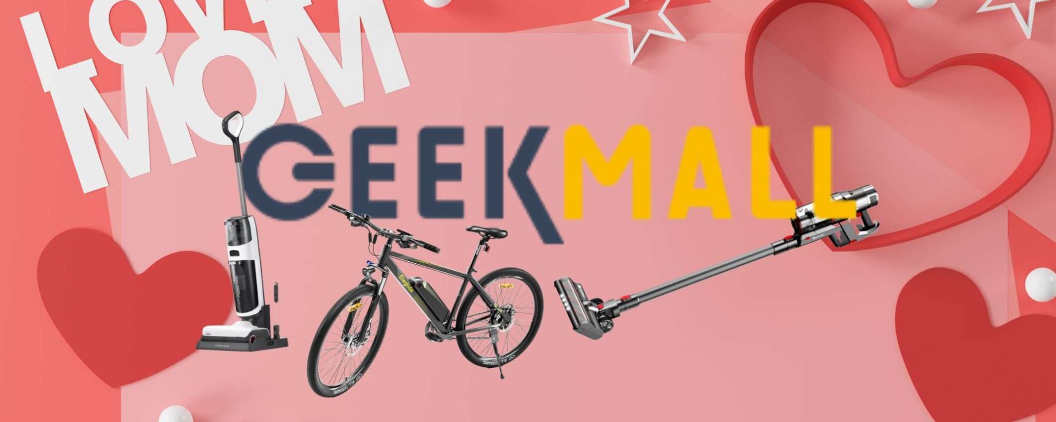 GeekMall celebra la mamma con sconti fino al 60%: elettronica a mini prezzo