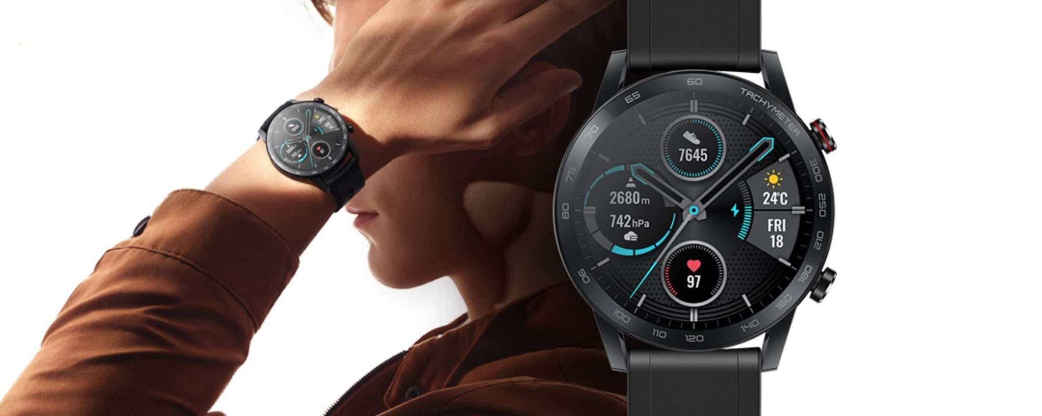 HONOR MagicWatch 2, super smartwatch a prezzo REGALO su Amazon (-28%)