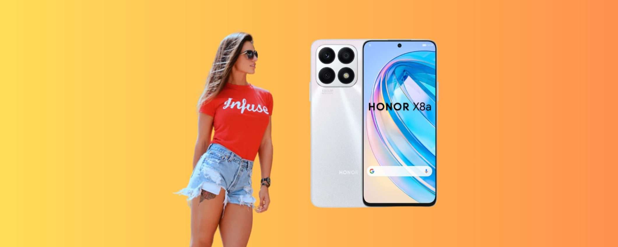 Honor X8a in sconto del 33% col Sottocosto Unieuro Honor X8a in sconto del 33% col Sottocosto Unieuro