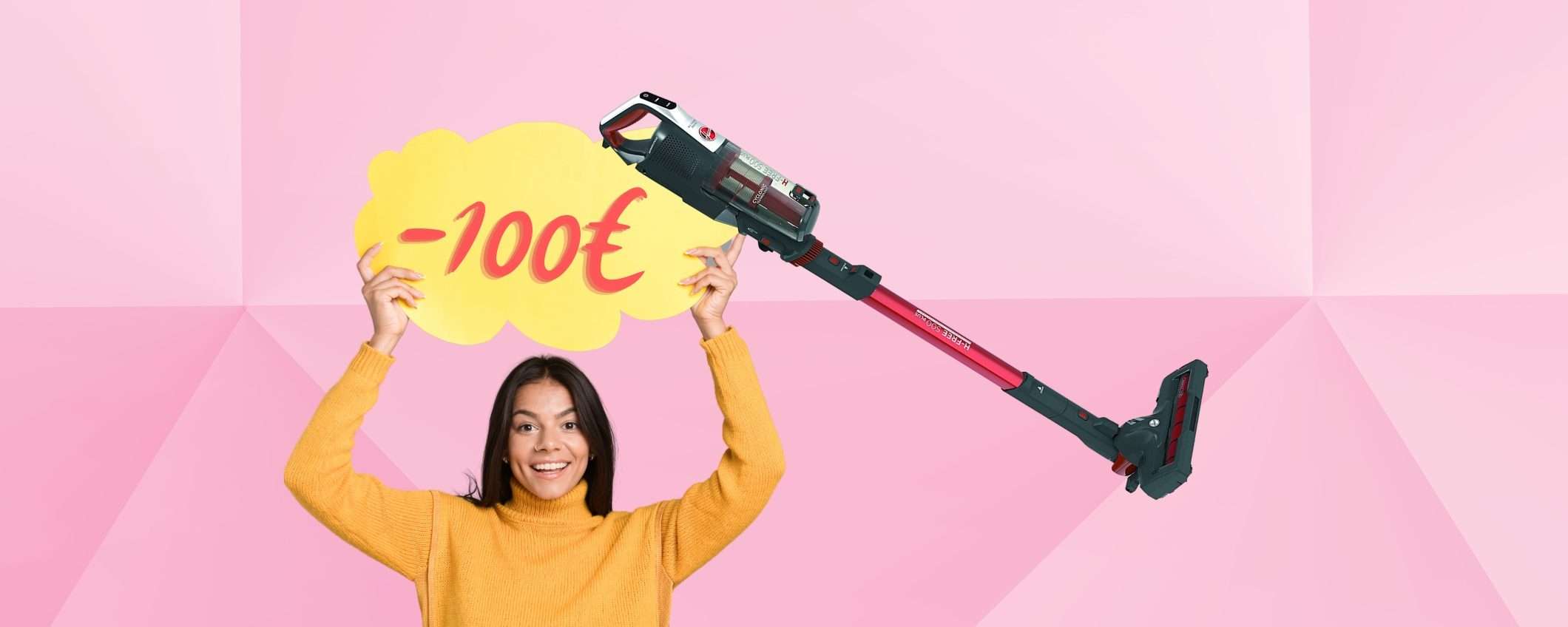 Hoover Gamma HF500: scopa elettrica meravigliosa in SCONTO di 100€ Hoover Gamma HF500: scopa elettrica meravigliosa in SCONTO di 100€