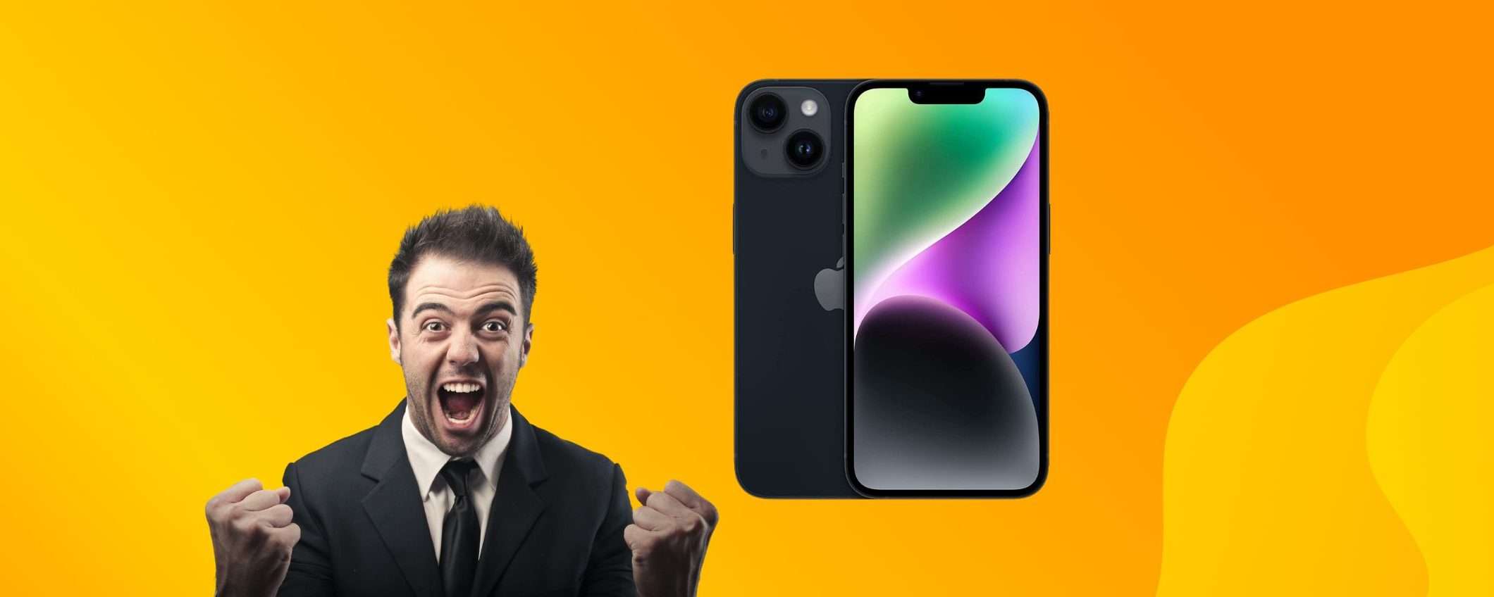 iPhone 14: SOLO PER OGGI hai un prezzo ridicolo su questo modello iPhone 14: SOLO PER OGGI hai un prezzo ridicolo su questo modello