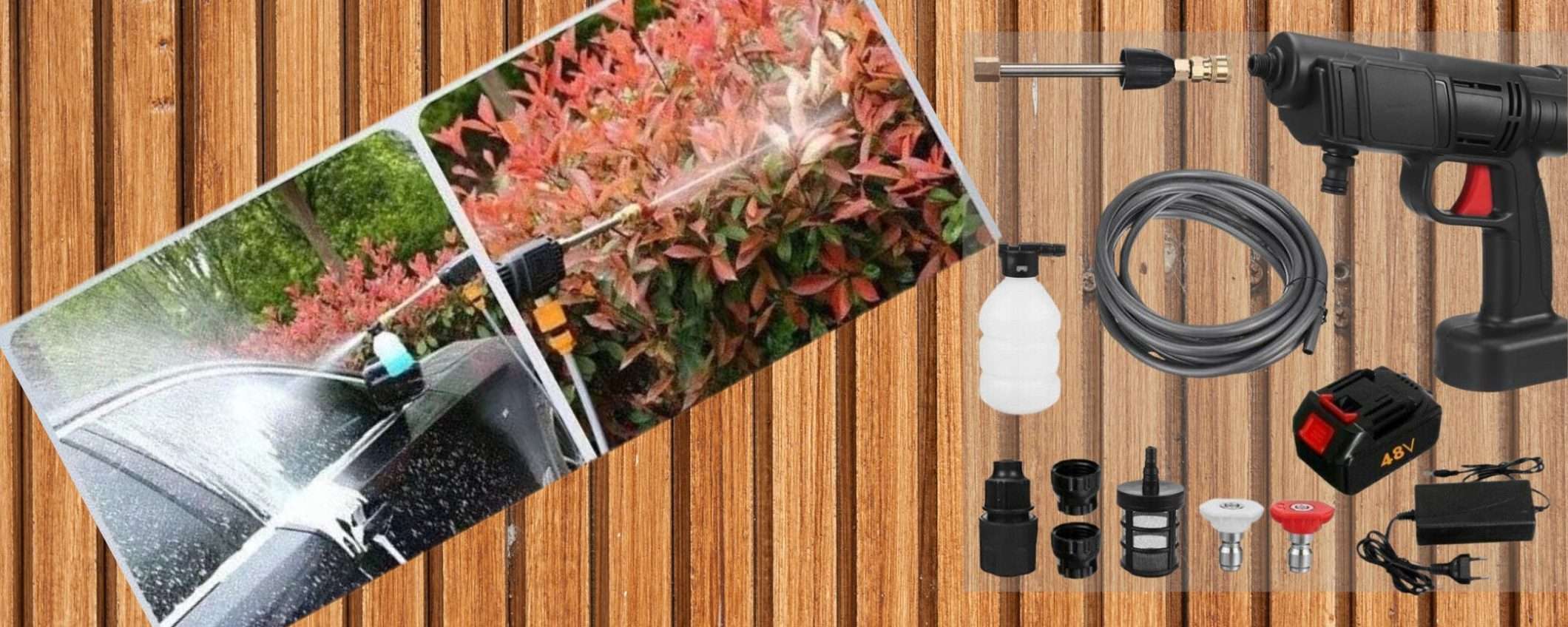 Idropulitrice a batteria per far splendere tutto: 37€ su eBay, OFFERTACCIA Idropulitrice a batteria per far splendere tutto: 37€ su eBay, OFFERTACCIA