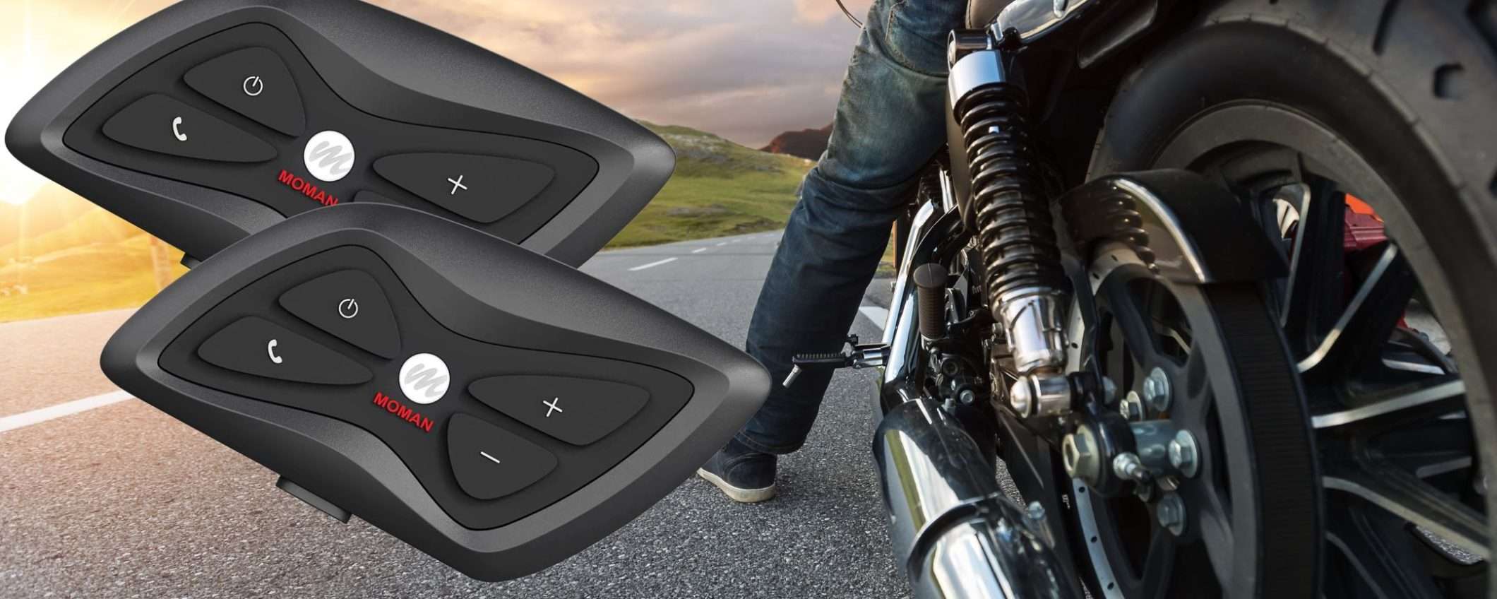 Interfono per moto con auricolari Bluetooth: kit da 2 pezzi a prezzo BOMBA (99€) Interfono per moto con auricolari Bluetooth: kit da 2 pezzi a prezzo BOMBA (99€)
